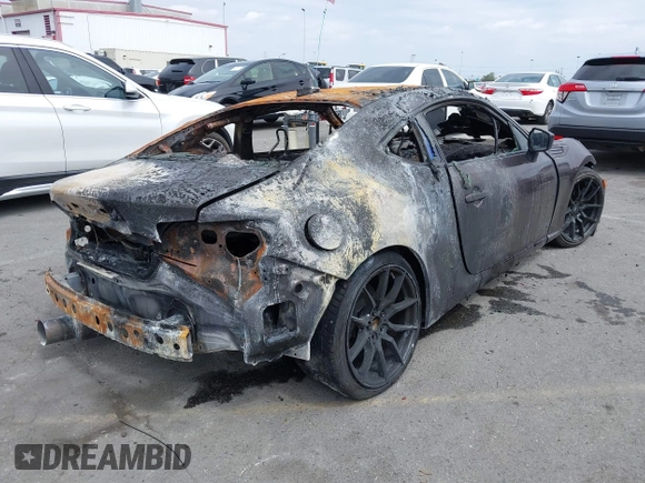 2017 Subaru BRZ Premium with VIN JF1ZCAB1XH9606560, listed as a IAAI auction lot 41883913 with Not Provided miles. Bid and sale history available at carsss.com. Image 4.