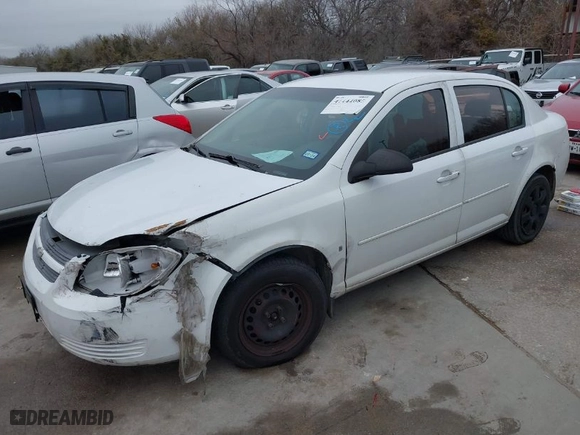 2008 Chevrolet Cobalt LS with VIN 1G1AK58F787286316, listed as a IAAI auction lot 41444085 with 1 mi miles. Bid and sale history available at carsss.com. Image 2.