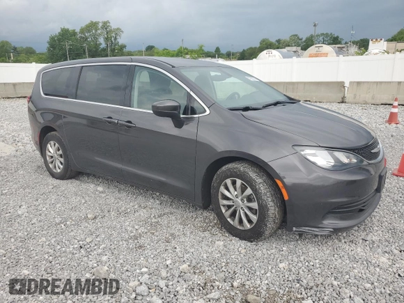 2017 Chrysler Pacifica Touring with VIN 2C4RC1DG8HR676046, listed as a Copart auction lot 57920745 with 100,164 mi miles and Salvage title. Bid and sale history available at DreamBid. Image 4.