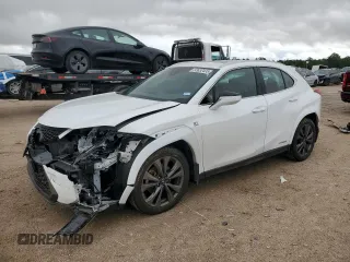 2022 Lexus UX 250h F Sport z VIN JTHR9JBH2N2059518, wystawiony jako Copart lot #53632435 z przebiegiem 65 908 mil mil oraz Szkoda całkowita • Salvage title. Historia ofert i sprzedaży dostępna na DreamBid. Obrazek 1.