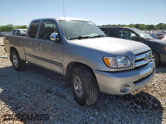 2003 Toyota Tundra SR5 with VIN 5TBRT341X3S353648, listed as a Copart auction lot 53282335 with 107,463 mi miles and Salvage Title. Bid and sale history available at carsss.com. Image 4.