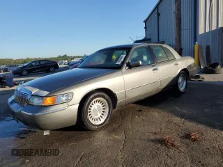 1999 Mercury Grand Marquis LS with VIN 2MEFM75W1XX681722, listed as a Copart auction lot 74398494 with 155,532 mi miles and Salvage Title. Bid and sale history available at DreamBid. Image 1.