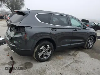 2021 Hyundai Santa Fe SE with VIN 5NMS14AJ8MH366606, listed as a Copart auction lot 43437755 with 53,109 mi miles and Salvage Title. Bid and sale history available at carsss.com. Image 3.