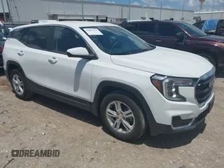 2024 GMC Terrain SLE z VIN 3GKALMEG3RL364071, wystawiony jako IAAI lot #42807154 z przebiegiem 18 124 mil mil oraz . Historia ofert i sprzedaży dostępna na DreamBid. Obrazek 1.