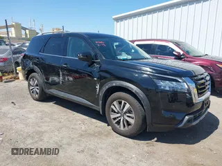 2024 Nissan Pathfinder SL with VIN 5N1DR3CA2RC208076, listed as a IAAI auction lot 42526137 with 12,692 mi miles and . Bid and sale history available at DreamBid. Image 1.