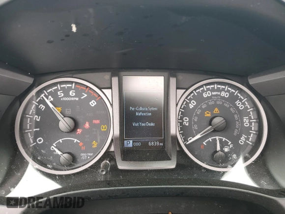 2023 Toyota Tacoma SR5 z VIN 3TYDZ5BN1PT034585, wystawiony jako Copart lot #52452905 z przebiegiem 6 839 mil mil oraz Szkoda całkowita • Salvage title. Historia ofert i sprzedaży dostępna na DreamBid. Obrazek 9.