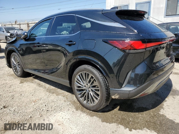 2024 Lexus RX 450h+ Luxury z VIN JTJCJMGA2R2021916, wystawiony jako Copart lot #57710955 z przebiegiem 10 959 mil mil oraz Szkoda całkowita • Salvage title. Historia ofert i sprzedaży dostępna na DreamBid. Obrazek 2.