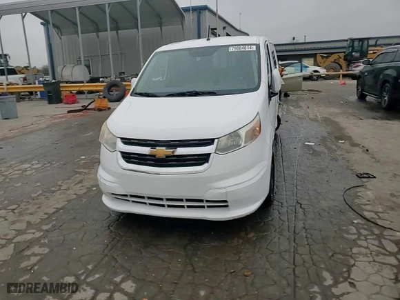 2017 Chevrolet City Express Cargo Van LT with VIN 3N63M0ZN4HK701996, listed as a Copart auction lot 79884614 with 147,257 mi miles and Salvage Title. Bid and sale history available at carsss.com. Image 15.