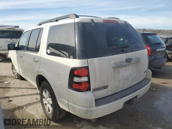 2010 Ford Explorer XLT with VIN 1FMEU7DE3AUA43357, listed as a Copart auction lot 46549195 with 171,887 mi miles and Salvage Title. Bid and sale history available at carsss.com. Image 2.
