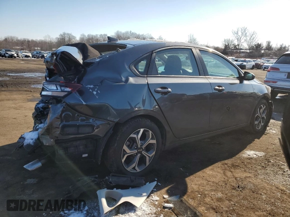 2020 Kia Forte LXS with VIN 3KPF24AD0LE245390, listed as a Copart auction lot 42346715 with 41,638 mi miles and Salvage Title. Bid and sale history available at carsss.com. Image 3.