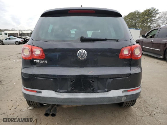 2009 Volkswagen Tiguan S with VIN WVGAV75N49W525409, listed as a Copart auction lot 88822545 with 154,228 mi miles and Salvage Title. Bid and sale history available at carsss.com. Image 6.