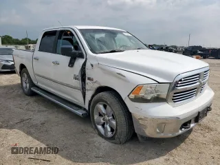 2013 Ram 1500 Big Horn with VIN 1C6RR7LT6DS550171, listed as a Copart auction lot 57044515 with 205,756 mi miles and Salvage title. Bid and sale history available at DreamBid. Image 4.