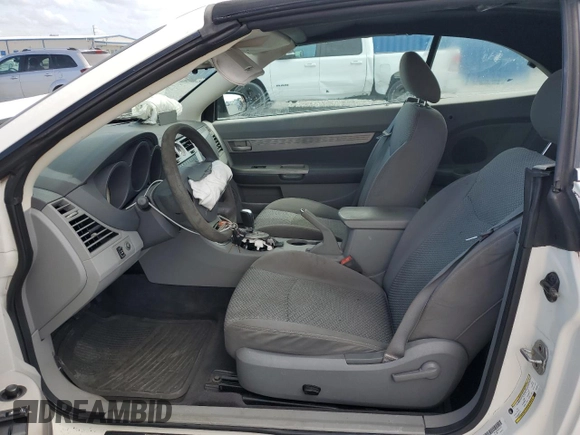 2008 Chrysler Sebring LX with VIN 1C3LC45K78N278208, listed as a Copart auction lot 52154595 with 174,459 mi miles and Salvage title. Bid and sale history available at DreamBid. Image 7.