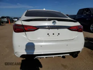 2020 Infiniti Q50 Luxe with VIN JN1EV7AR0LM253462, listed as a Copart auction lot 64016965 with 47,442 mi miles and Non repairable. Bid and sale history available at DreamBid. Image 6.