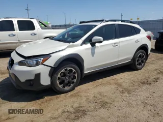 2021 Subaru Crosstrek Premium with VIN JF2GTAEC4MH387465, listed as a Copart auction lot 55343395 with 60,409 mi miles and Salvage title. Bid and sale history available at DreamBid. Image 1.