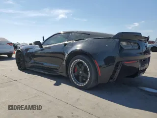 2019 Chevrolet Corvette Z06 2LZ with VIN 1G1YS2D65K5602382, listed as a Copart auction lot 77481004 with 52,784 mi miles and Salvage Title. Bid and sale history available at carsss.com. Image 2.