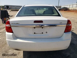 2006 Chevrolet Malibu LT w/0LT with VIN 1G1ZT51F56F166396, listed as a Copart auction lot 52595955 with 208,254 mi miles and Clean Title. Bid and sale history available at carsss.com. Image 6.