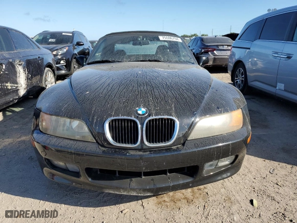 1996 BMW 3-Series Z3 with VIN 4USCH732XTLB76095, listed as a Copart auction lot 75596794 with NaN miles and Non Repairable. Bid and sale history available at carsss.com. Image 5.