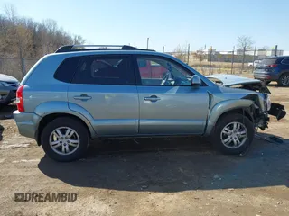2006 Hyundai Tucson GLS with VIN KM8JN12D76U370922, listed as a IAAI auction lot 41800574 with 133,247 mi miles. Bid and sale history available at carsss.com. Image 13.