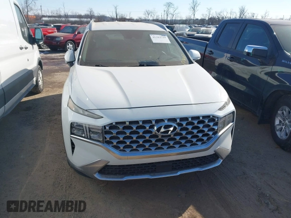 2021 Hyundai Santa Fe Essential with VIN 5NMS24AJ7MH365976, listed as a IAAI auction lot 41393729 with 72,149 mi miles. Bid and sale history available at carsss.com. Image 12.