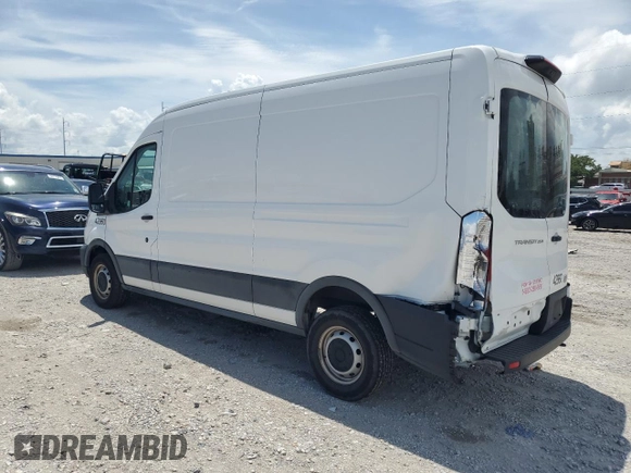 2023 Ford Transit Cargo z VIN 1FTBR1C81PKB53460, wystawiony jako Copart lot #60905465 z przebiegiem 35 658 mil mil oraz Czysty tytuł • Clean title. Historia ofert i sprzedaży dostępna na DreamBid. Obrazek 2.