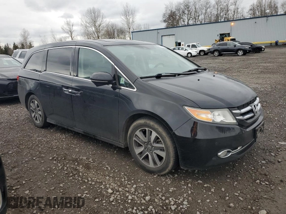 2014 Honda Odyssey Touring с VIN 5FNRL5H9XEB056180, выставлен на аукционе Copart как лот 47781575 с пробегом 142 707 миль миль и Списание • Salvage title. История ставок и продаж доступна на DreamBid. Изображение 4.