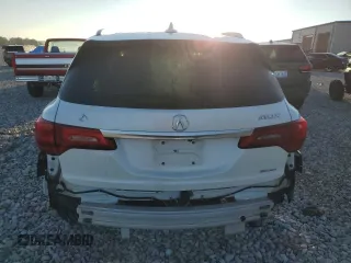2016 Acura MDX w/Advance with VIN 5FRYD4H93GB018634, listed as a Copart auction lot 65938493 with 38,479 mi miles. Bid and sale history available at carsss.com. Image 6.