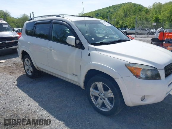 2007 Toyota RAV4 Sport with VIN JTMBD32V175073995, listed as a IAAI auction lot 42202800 with 179,513 mi miles and . Bid and sale history available at DreamBid. Image 1.