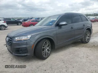 2019 Audi Q7 Prestige z VIN WA1VAAF71KD047623, wystawiony jako Copart lot #54265375 z przebiegiem 42 728 mil mil oraz Szkoda całkowita • Salvage title. Historia ofert i sprzedaży dostępna na DreamBid. Obrazek 1.