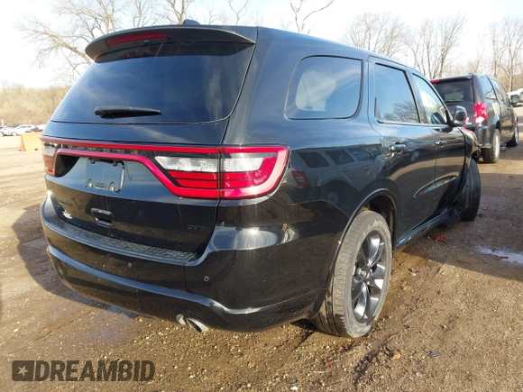 2022 Dodge Durango GT Plus with VIN 1C4RDJDG6NC161421, listed as a IAAI auction lot 41814071 with 49,136 mi miles and . Bid and sale history available at DreamBid. Image 4.