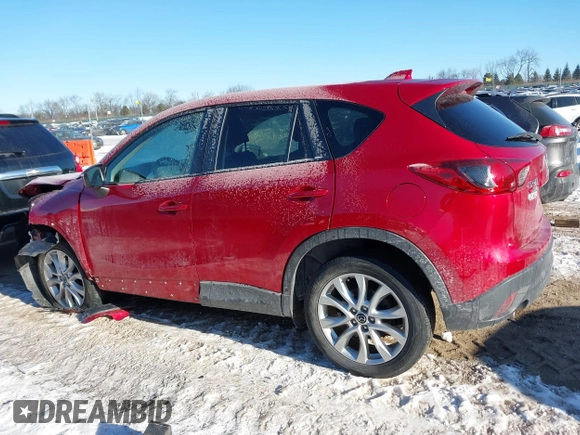 2015 Mazda CX-5 Grand Touring with VIN JM3KE4DY0F0538246, listed as a IAAI auction lot 41629662 with 87,788 mi miles. Bid and sale history available at carsss.com. Image 15.