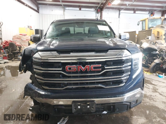 2023 GMC Sierra 1500 SLT with VIN 3GTUUDE8XPG250332, listed as a IAAI auction lot 41573099 with 45,272 mi miles and . Bid and sale history available at DreamBid. Image 13.