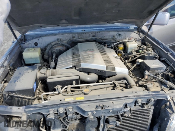 2000 Lexus LX 470 z VIN JT6HT00W9Y0120042, wystawiony jako Copart lot #49644355 z przebiegiem 188 992 mil mil oraz Czysty tytuł • Clean title. Historia ofert i sprzedaży dostępna na DreamBid. Obrazek 12.