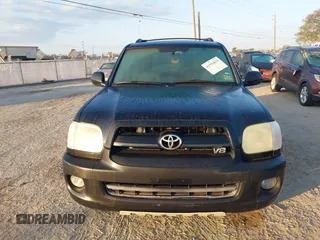 2007 Toyota Sequoia SR5 with VIN 5TDZT34A07S293473, listed as a IAAI auction lot 41556829 with 278,443 mi miles and . Bid and sale history available at DreamBid. Image 12.