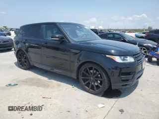 2016 Land Rover Range Rover Sport SE with VIN SALWG2VF4GA579974, listed as a Copart auction lot 59532115 with 90,259 mi miles and Salvage title. Bid and sale history available at DreamBid. Image 4.