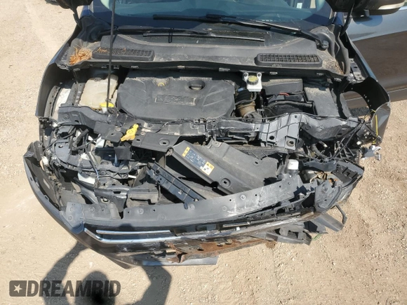 2016 Ford Escape Titanium with VIN 1FMCU9J98GUB32375, listed as a Copart auction lot 59564885 with 123,548 mi miles and Salvage title. Bid and sale history available at DreamBid. Image 11.