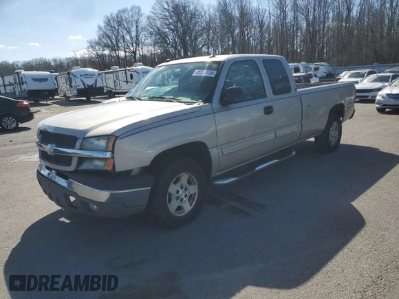 2004 Chevrolet Silverado 1500 Z71 with VIN 1GCEK19T94E356779, listed as a Copart auction lot 45317035 with 200,507 mi miles and Salvage Title. Bid and sale history available at DreamBid. Image 1.