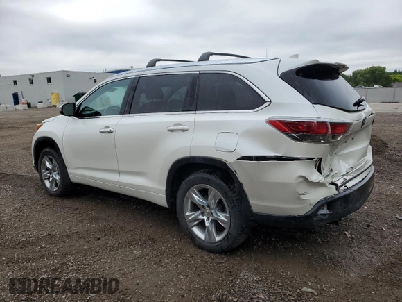 2014 Toyota Highlander Limited with VIN 5TDDKRFH1ES024406, listed as a Copart auction lot 62460525 with 172,598 mi miles and Clean title. Bid and sale history available at DreamBid. Image 2.