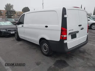 2023 Mercedes-Benz Metris Cargo with VIN W1YV0BEY5P4340906, listed as a IAAI auction lot 41153285 with 7,637 mi miles and . Bid and sale history available at DreamBid. Image 3.