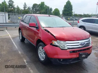 2008 Ford Edge SEL z VIN 2FMDK38C68BA12218, wystawiony jako IAAI lot #42413542 z przebiegiem 183 873 mil mil oraz . Historia ofert i sprzedaży dostępna na DreamBid. Obrazek 1.