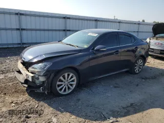 2009 Lexus IS 250 with VIN JTHCK262795033376, listed as a Copart auction lot 63395385 with 208,416 mi miles and Salvage title. Bid and sale history available at DreamBid. Image 1.