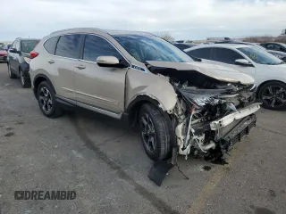 2017 Honda CR-V Touring with VIN 5J6RW2H90HL049188, listed as a Copart auction lot 86656364 with 28,498 mi miles and Salvage Title. Bid and sale history available at carsss.com. Image 4.