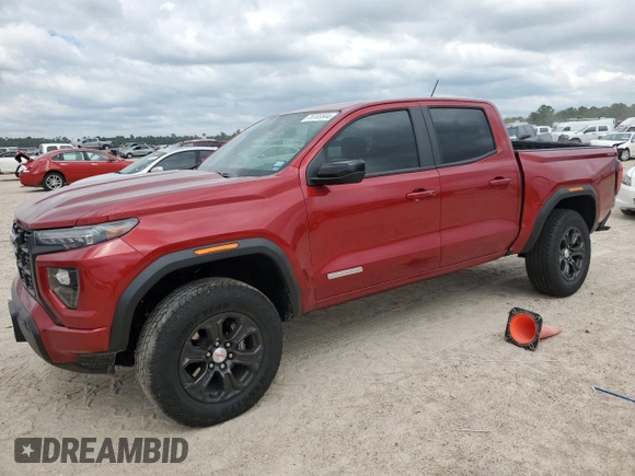 2024 GMC Canyon 4WD Elevation with VIN 1GTP6BEK2R1109201, listed as a Copart auction lot 70703504 with 6,245 mi miles and Salvage Title. Bid and sale history available at carsss.com. Image 1.