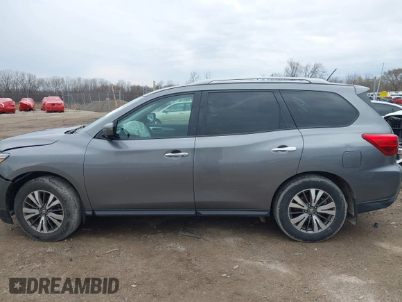 2017 Nissan Pathfinder SV with VIN 5N1DR2MM0HC655538, listed as a IAAI auction lot 42083473 with 92,796 mi miles and . Bid and sale history available at DreamBid. Image 14.
