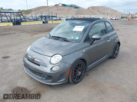2013 FIAT 500 Abarth with VIN 3C3CFFJH3DT674482, listed as a IAAI auction lot 42675081 with 93,236 mi miles and . Bid and sale history available at DreamBid. Image 2.