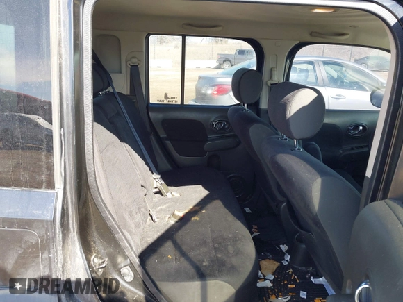 2012 Nissan Cube 1.8 S with VIN JN8AZ2KR4CT255579, listed as a IAAI auction lot 41617628 with 154,553 mi miles. Bid and sale history available at carsss.com. Image 8.