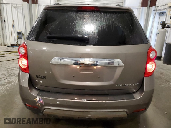 2010 Chevrolet Equinox LTZ with VIN 2CNFLGEW2A6253882, listed as a Copart auction lot 42973685 with 118,508 mi miles and Salvage Title. Bid and sale history available at DreamBid. Image 6.