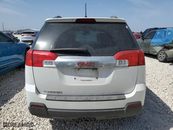 2013 GMC Terrain SLE with VIN 2GKALSEK9D6327645, listed as a Copart auction lot 48566825 with 118,132 mi miles and Salvage Title. Bid and sale history available at carsss.com. Image 6.