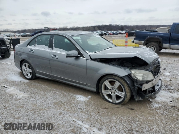 2011 Mercedes-Benz C-Class C 300 Sport with VIN WDDGF8BB9BR174048, listed as a Copart auction lot 43388285 with 146,366 mi miles and Salvage Title. Bid and sale history available at carsss.com. Image 4.