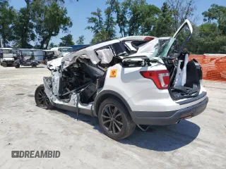 2018 Ford Explorer XLT z VIN 1FM5K7D83JGB75257, wystawiony jako Copart lot #56901285 z przebiegiem Nie podano mil oraz Nie do naprawy • Non repairable. Historia ofert i sprzedaży dostępna na DreamBid. Obrazek 2.
